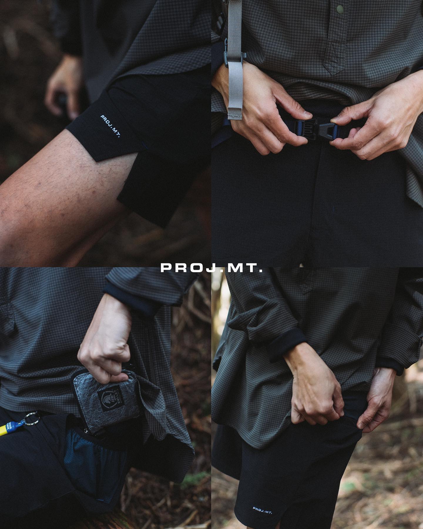 Day & Night Shorts - Black w/ Navy