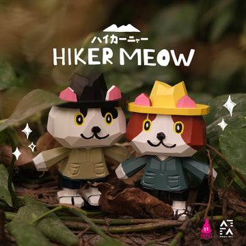 Hiker Meow by #PROJMT & #KENZI MURABAYASHI