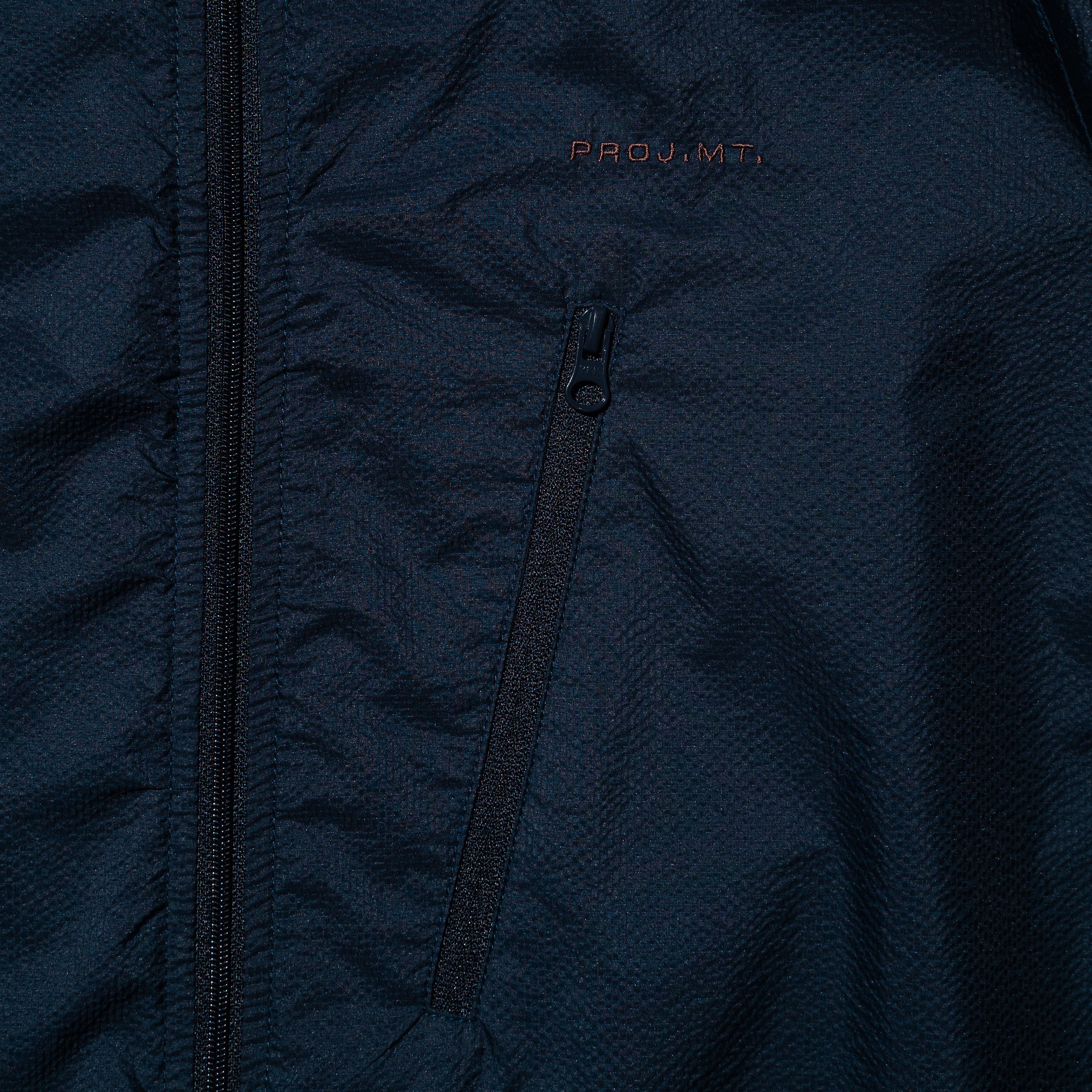 Miscanthus Windbreaker - Navy & Grey