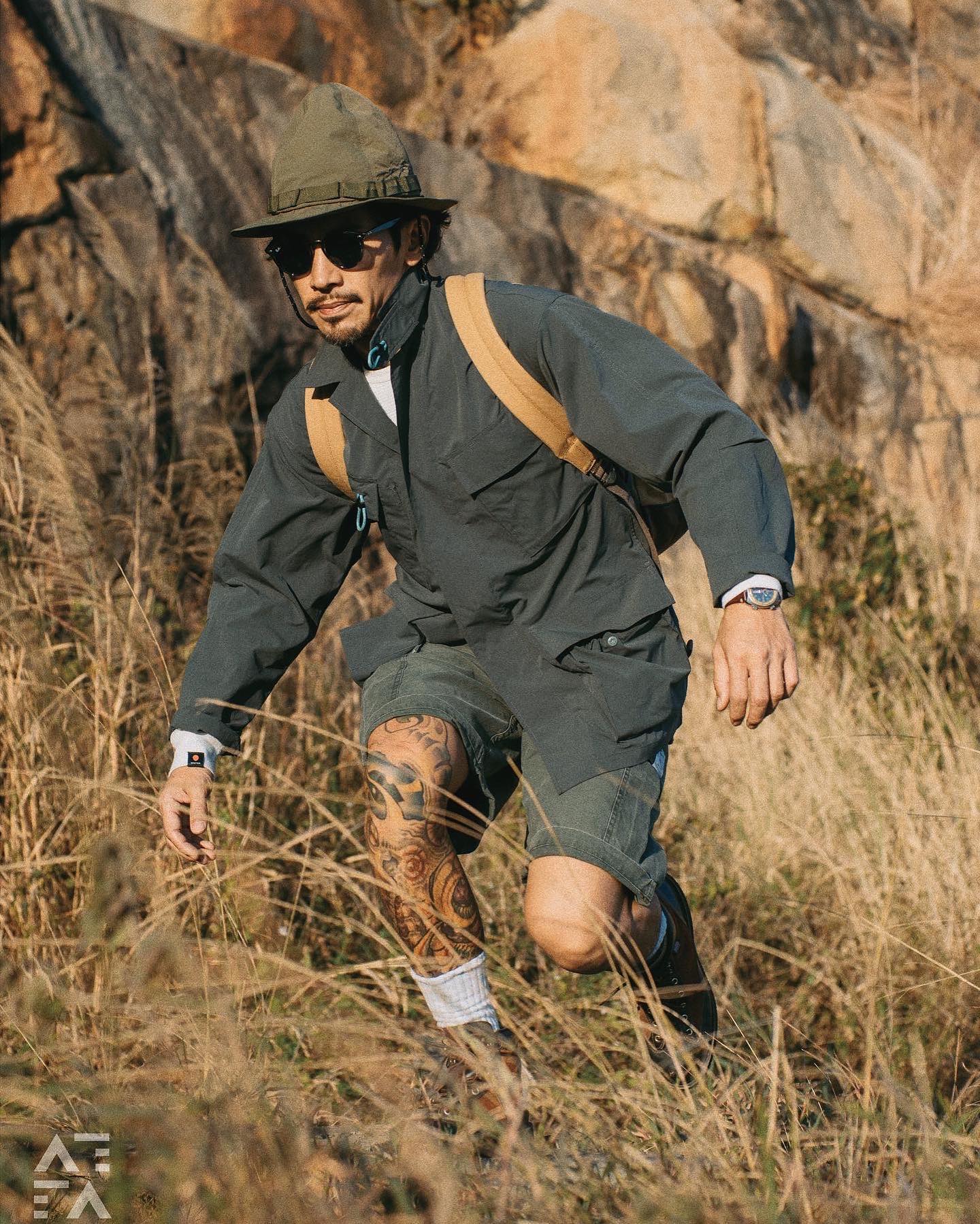 TECHNICAL JUNGLE SHIRT : PMT-FA21-001