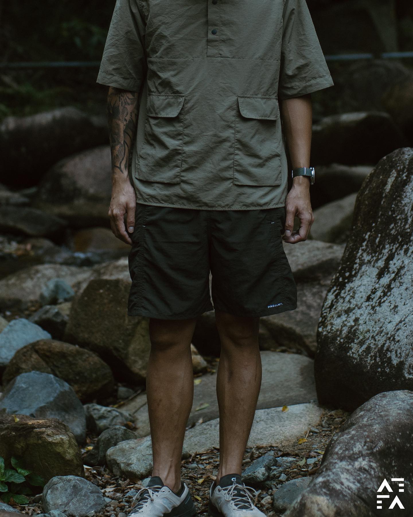 4 Pockets Shorts - Muddy Rock