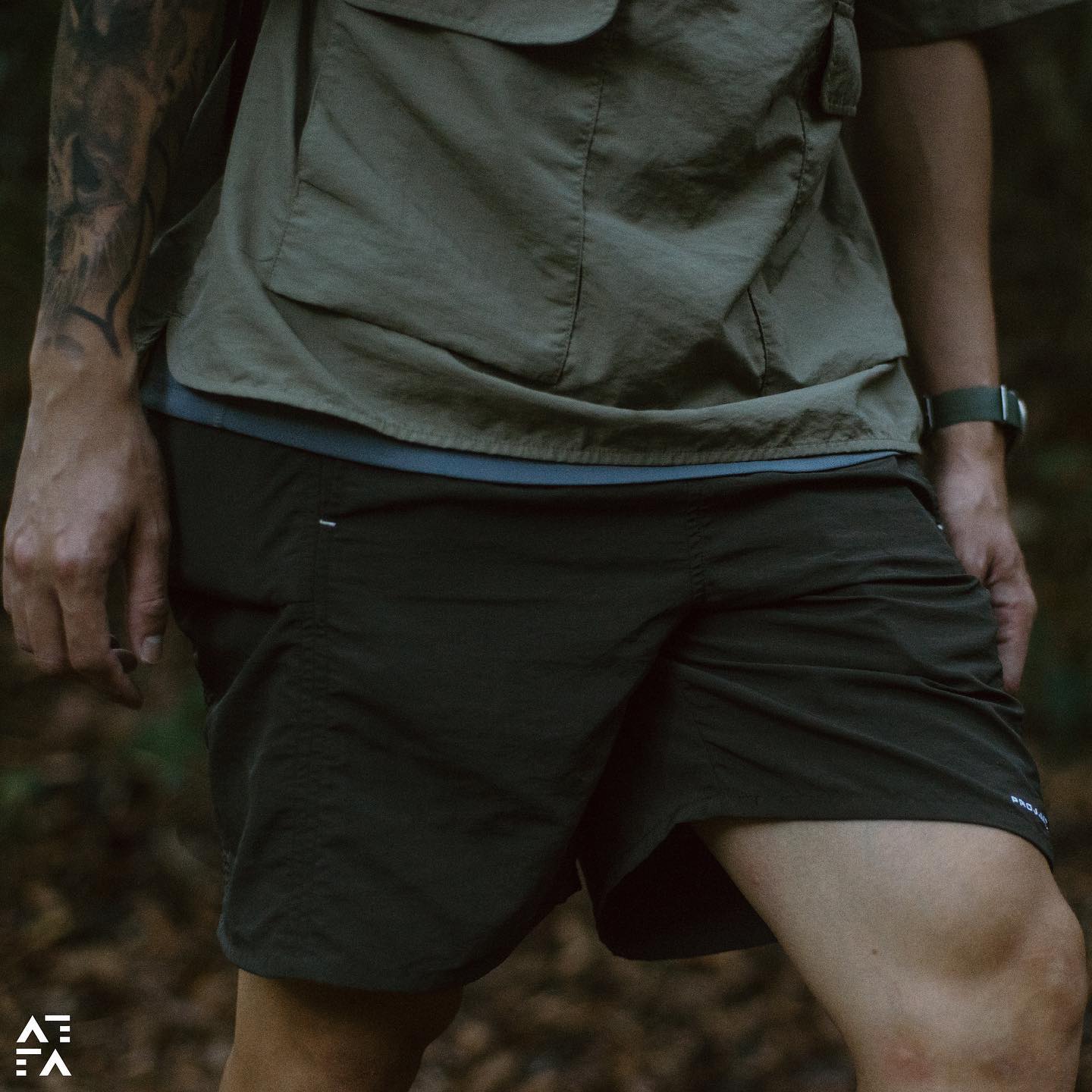 4 Pockets Shorts - Muddy Rock
