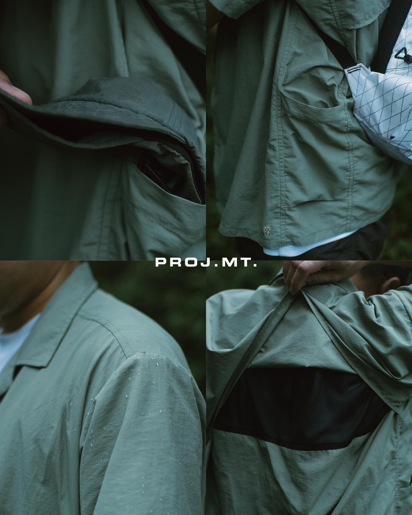 Side Pockets Open Collar Shirt - Usucha