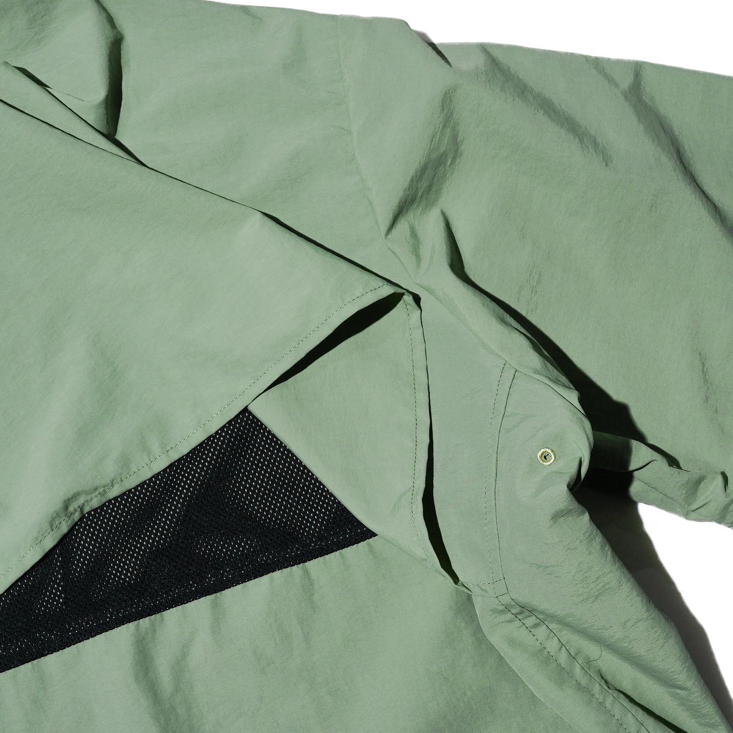 Side Pockets Open Collar Shirt - Usucha