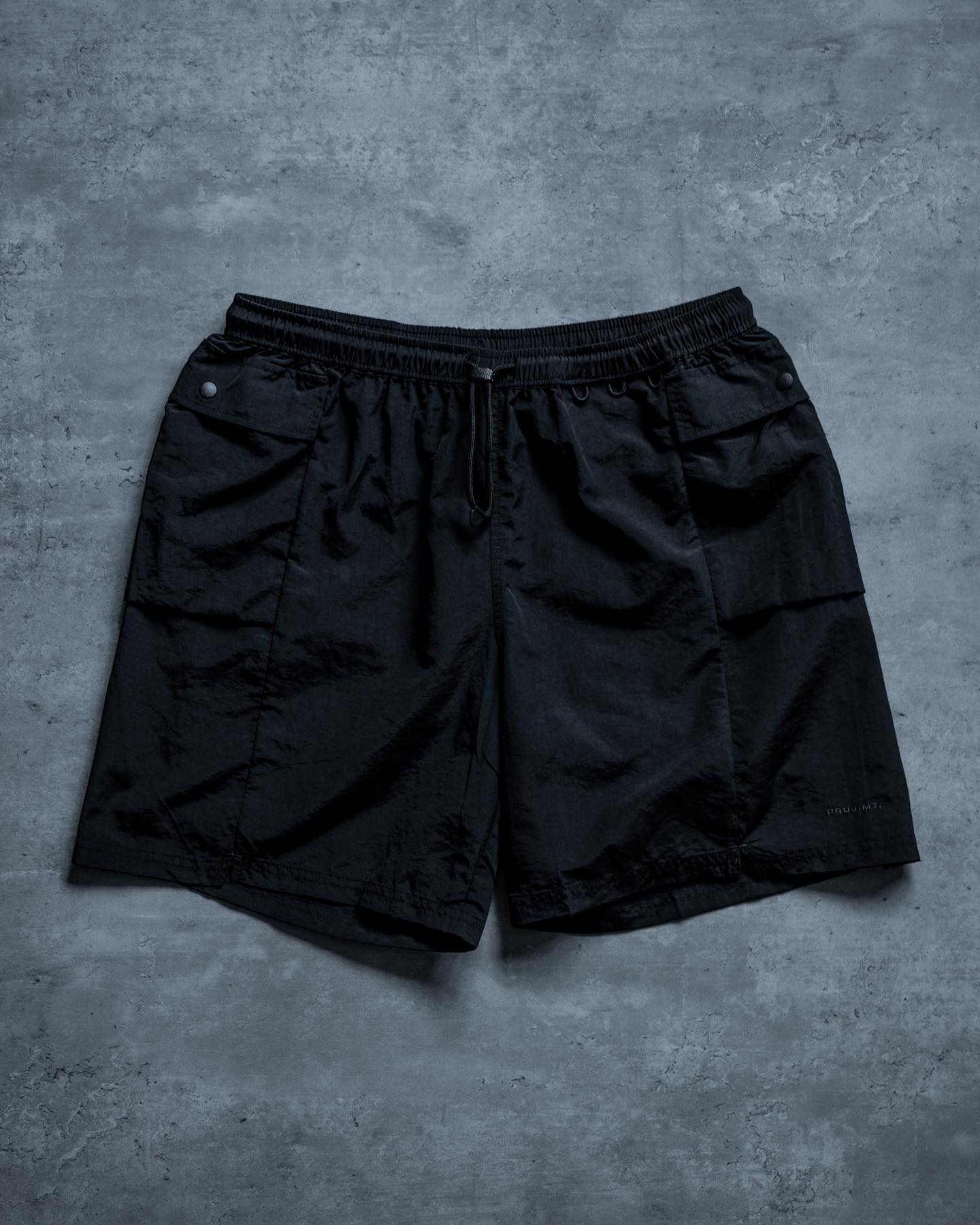Side Pockets Shorts - Black by #PROJMT & #HAKDIM