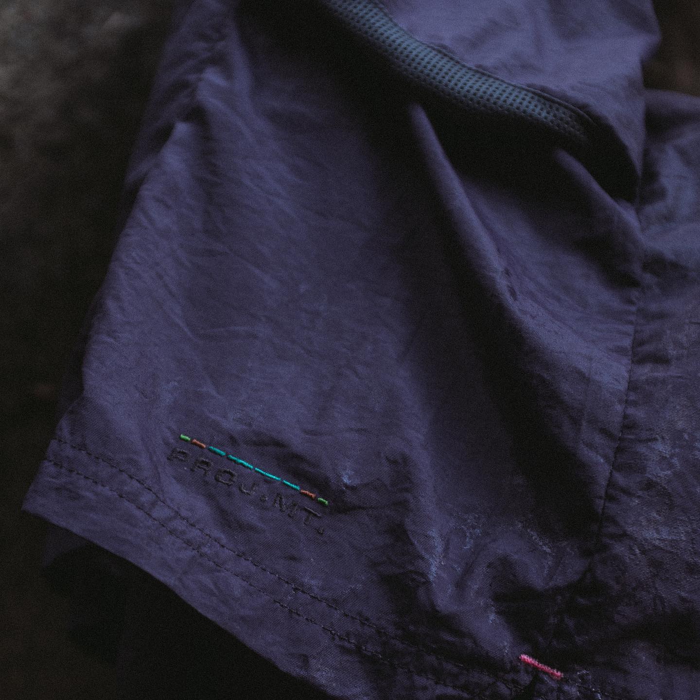 Side Pockets Shorts - Purple