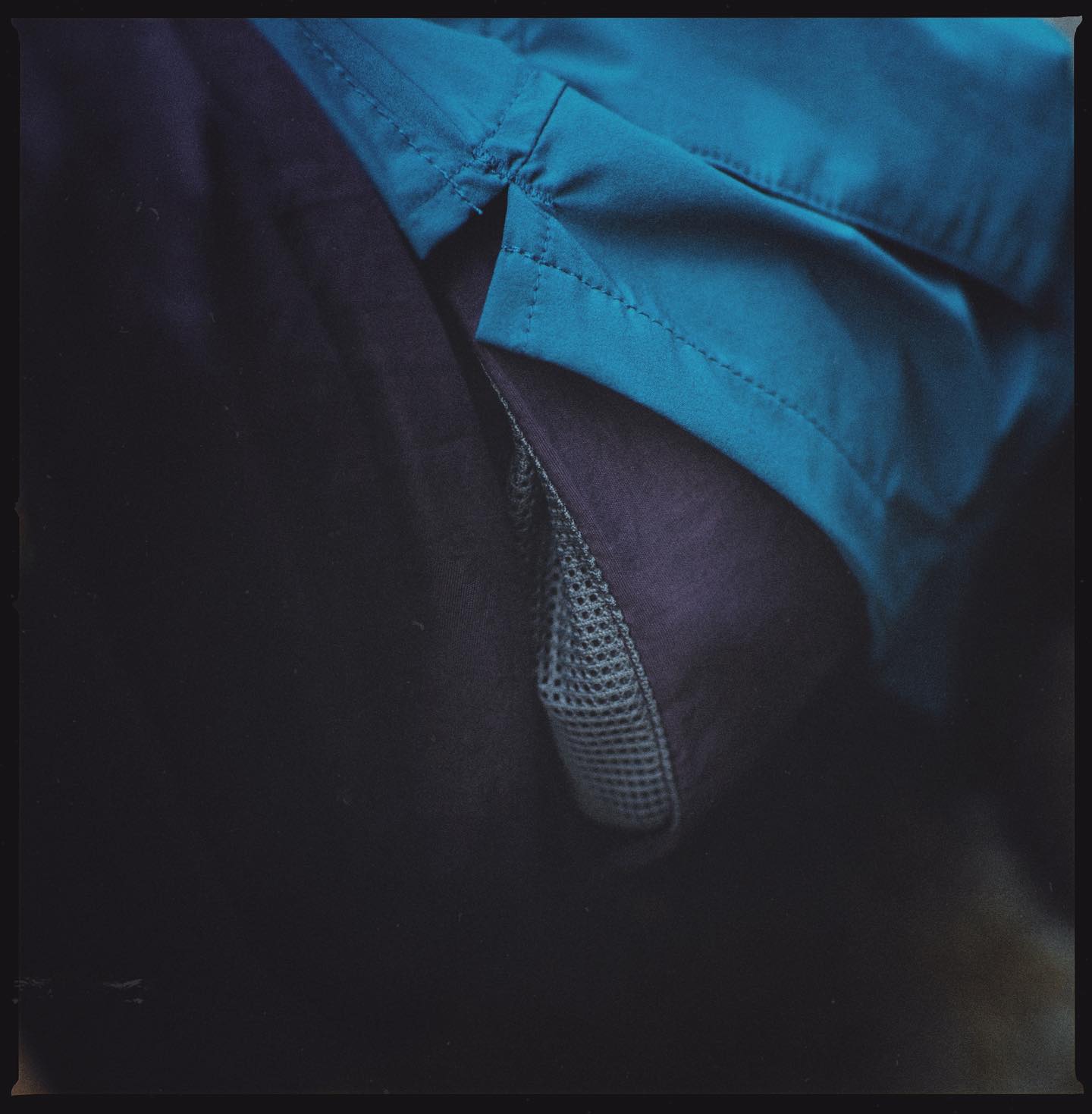 Side Pockets Shorts - Purple