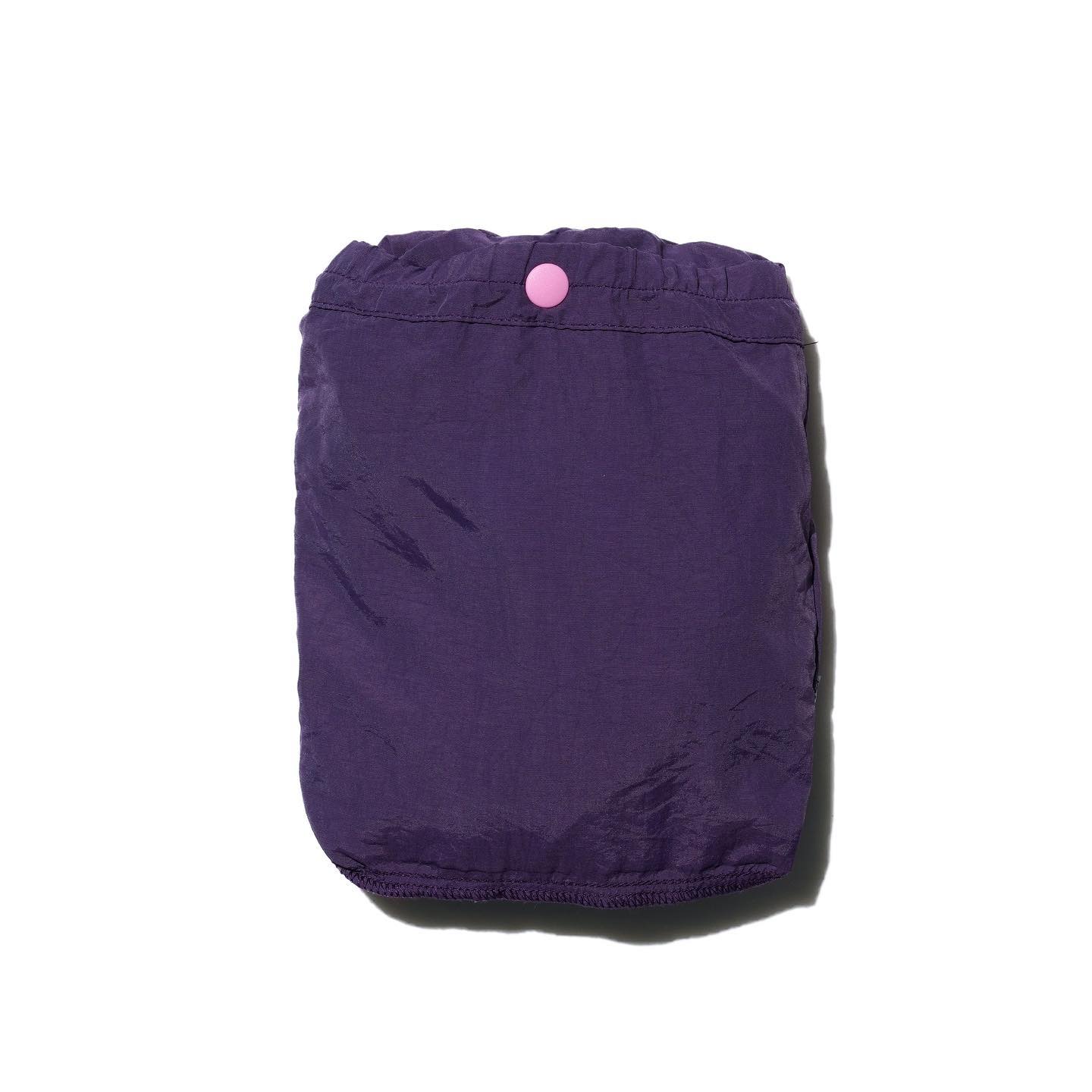 Side Pockets Shorts - Purple