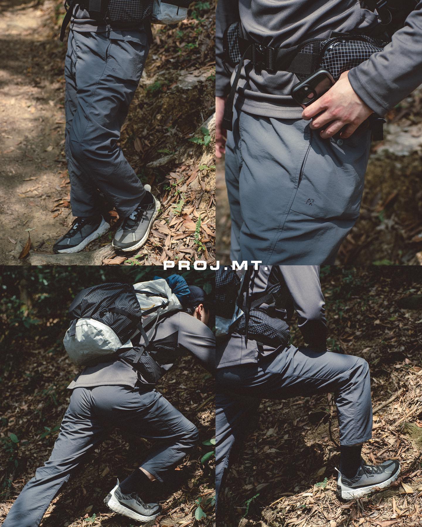 4 Pockets Pants - Shale Rock
