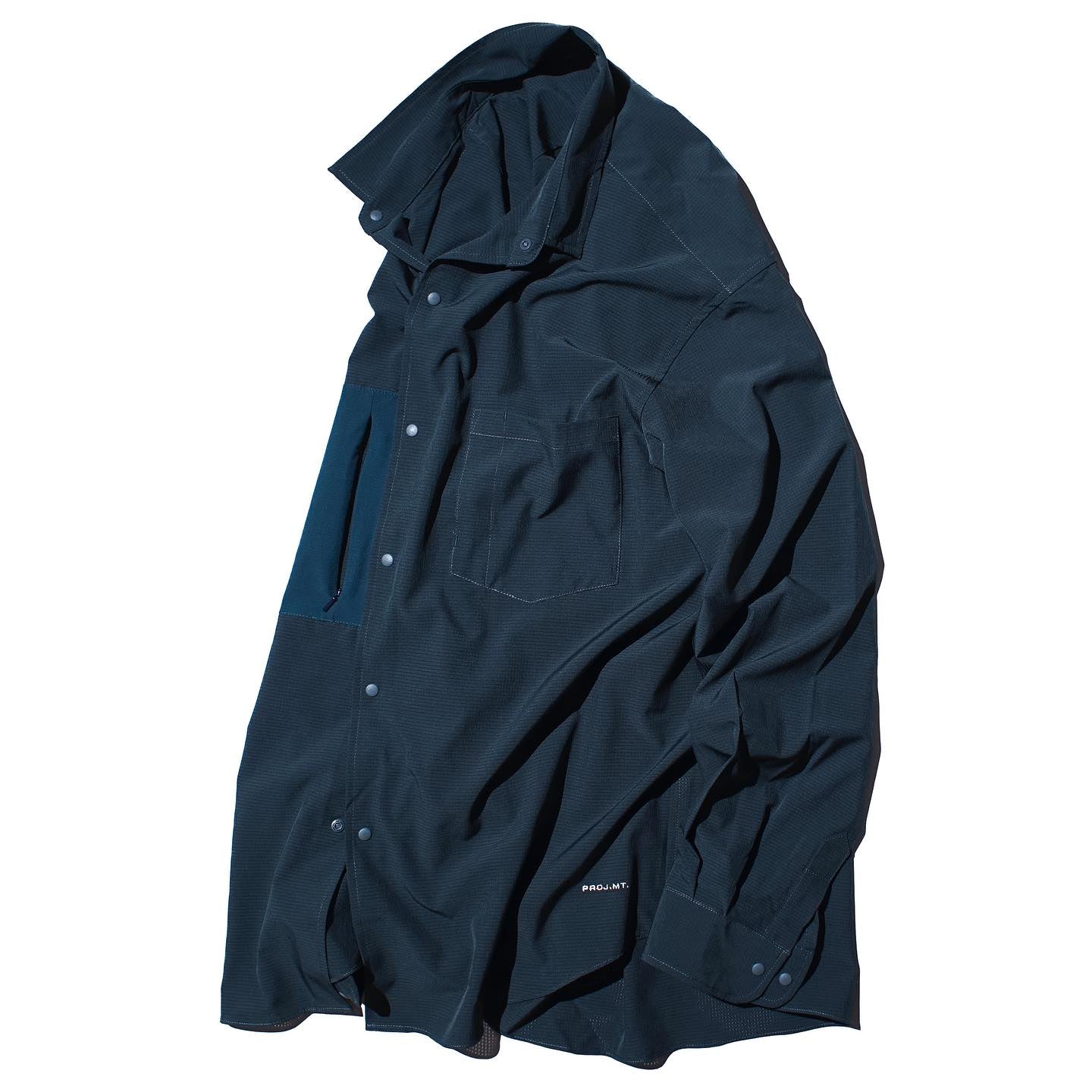 Day & Night Long - Sleeve Shirt - Midnight Blue