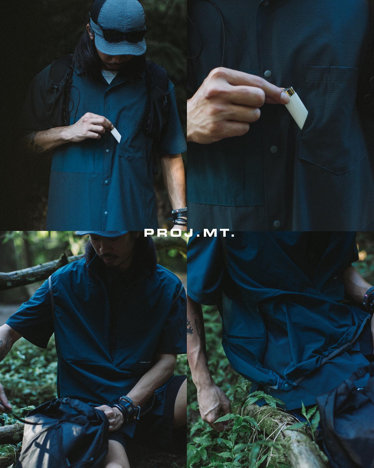 Day & Night Short - Sleeve Shirt - Midnight Blue