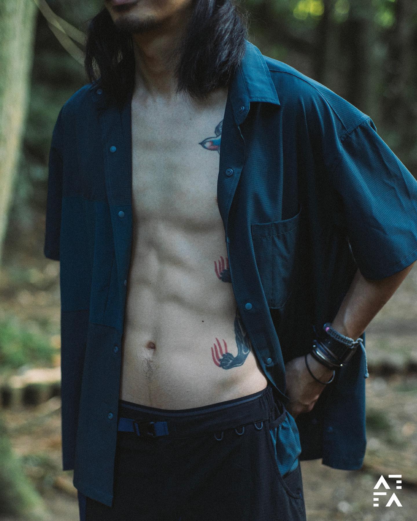 Day & Night Short - Sleeve Shirt - Midnight Blue